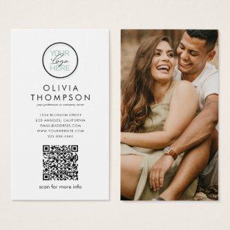 Custom QR Code Logo Photo