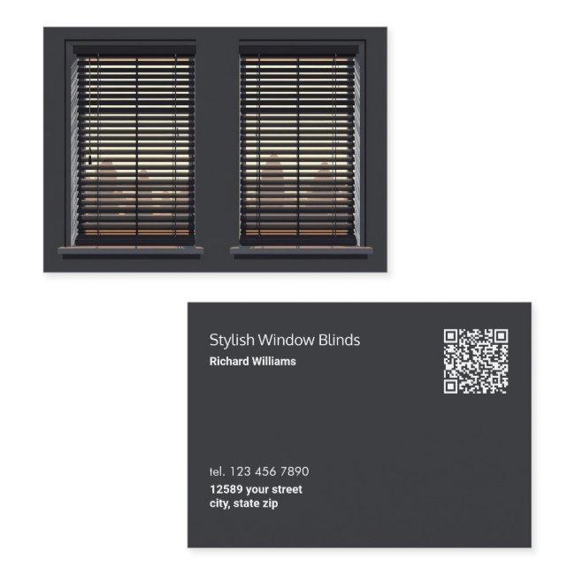 Custom QR Window Blinds