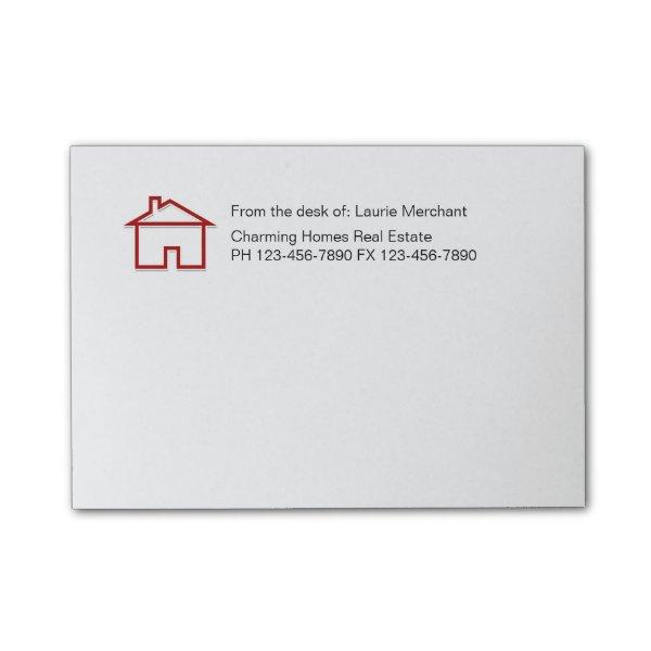 Custom Real Estate Post Post-it® Notes