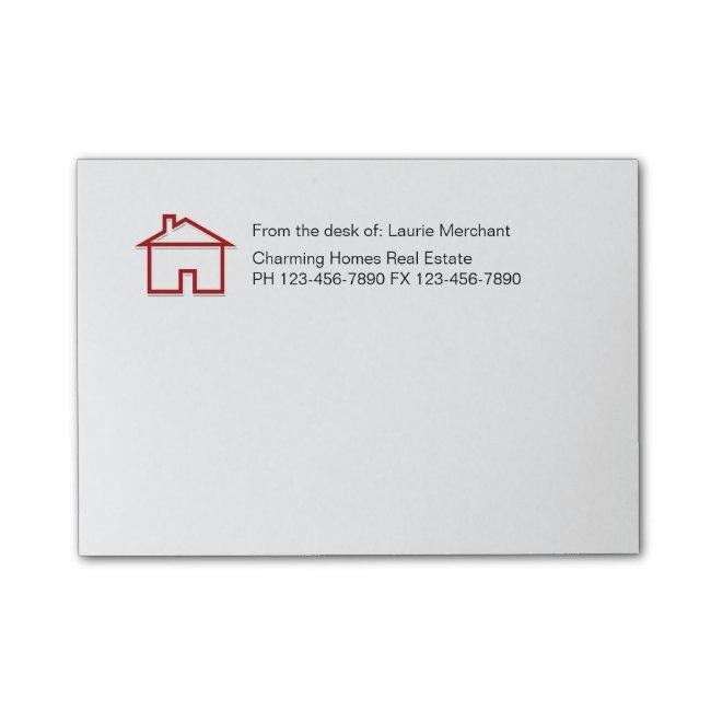 Custom Real Estate Post Post-it® Notes