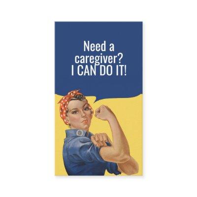 Custom Rosie The Riveter Caregiver