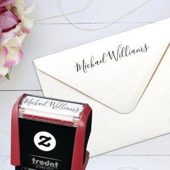 Custom Signature Personalized Self-inking Stamp