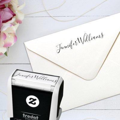 Custom Signature Personalized Self Inking Stamp