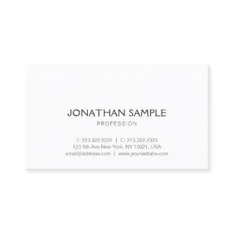 Custom Simple Design Modern Professional Elegant