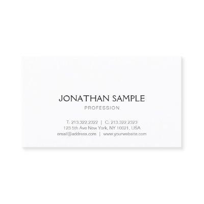 Custom Simple Design Modern Professional Elegant