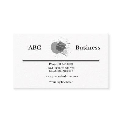 Custom simple design with logo
