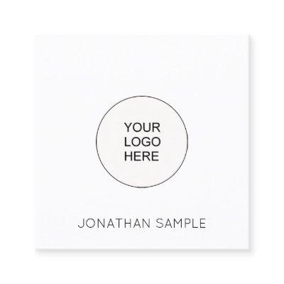 Custom Simple Template Upload Your Logo Modern Square