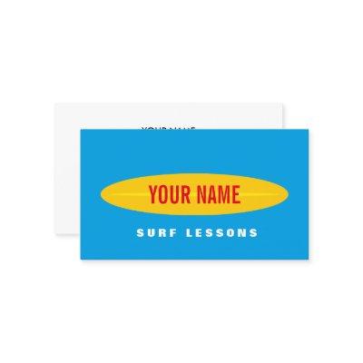 Custom surf instructor  template