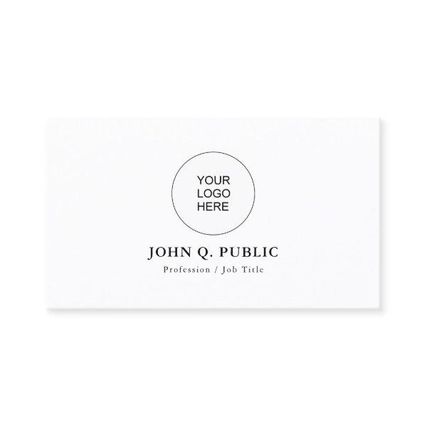 Custom Template Upload Own Company Logo Here