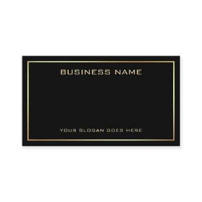Custom Trendy Elegant Modern Template Black Gold