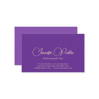 Custom Typography Name Professional Elegant