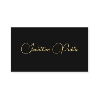 Custom Typography Script Name Elegant Template