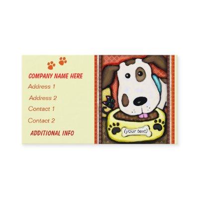Custom Whimsical Dog / Pet Store