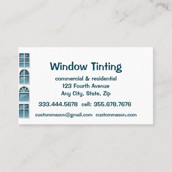 Custom Windows Tinting Maintenance