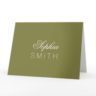 Custom Woodbine Elegant Card