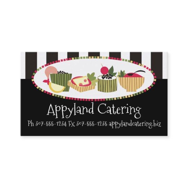 Customer color canapes appetizers chef catering