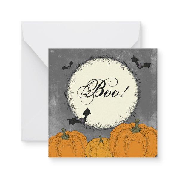 Customer Halloween Pop By Note Card