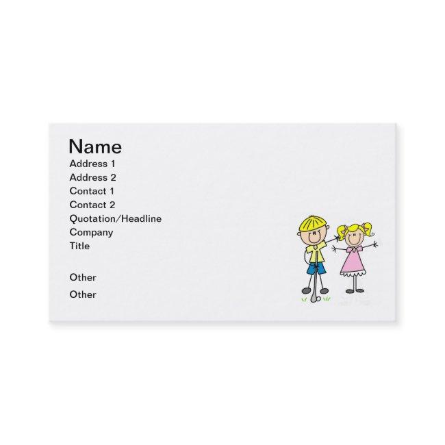 Customer Request Boy and Girl