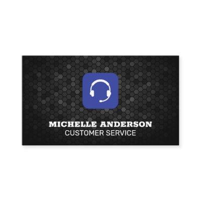 Customer Service Rep Headset | Geometric