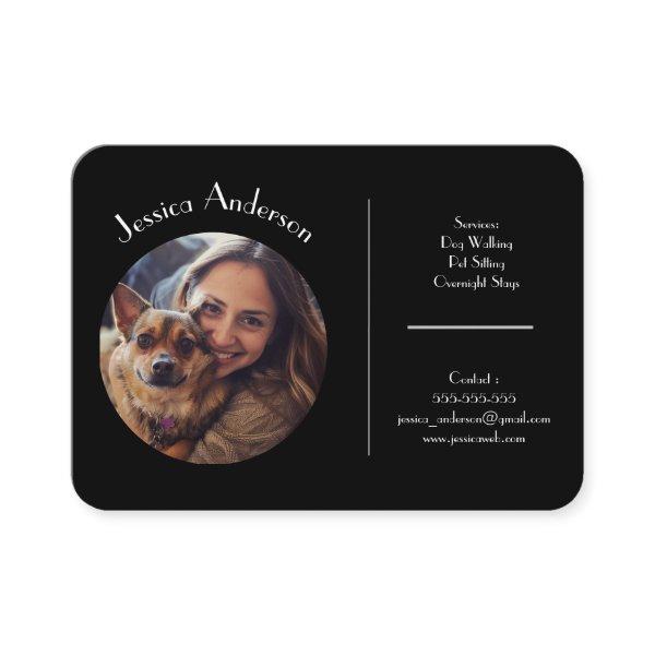 Customizable Black  For Pet Sitter
