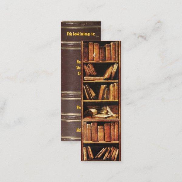 (Customizable) Bookmark for Bookworms Mini