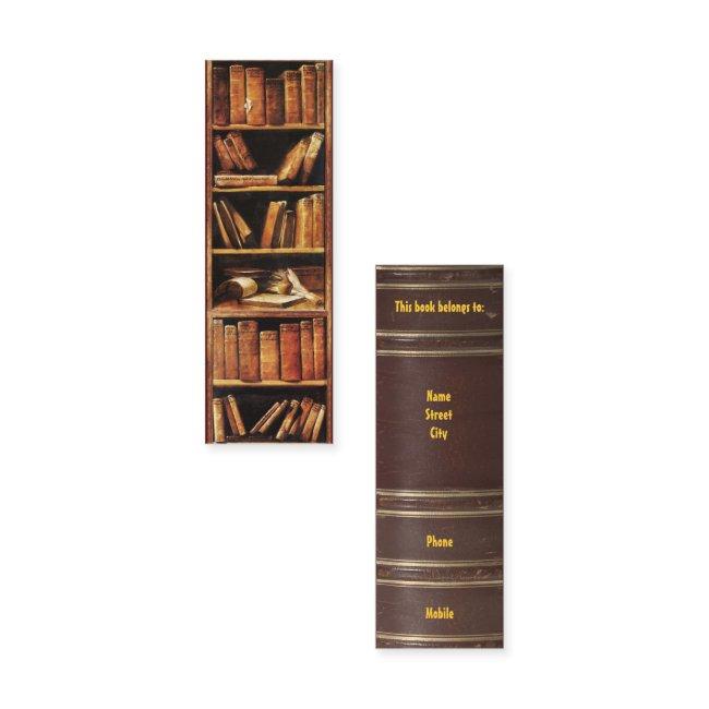 (Customizable) Bookmark for Bookworms Mini
