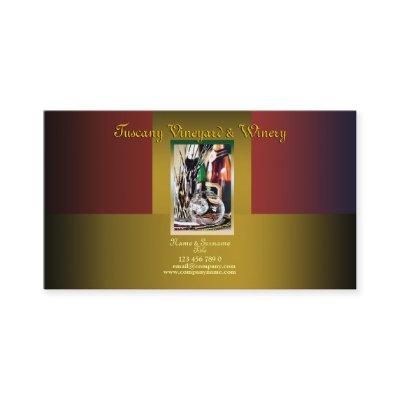 Customizable business profile winery vineyard wine