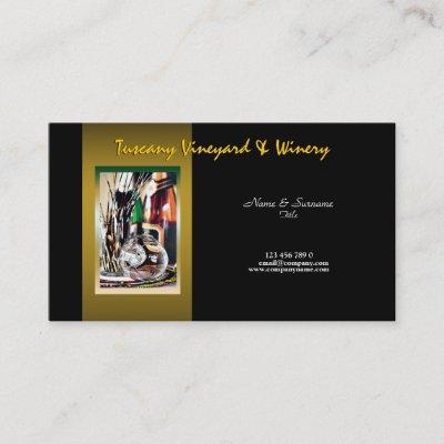 Customizable business profile winery vineyard wine