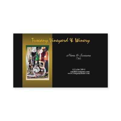 Customizable business profile winery vineyard wine