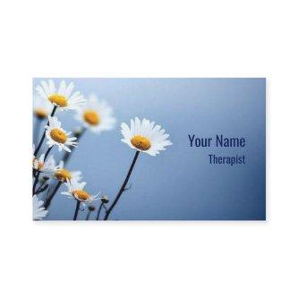 Customizable counselor therapist chamomile blue