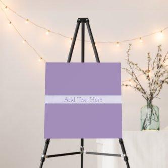 Customizable Elegant Light Lavender Purple Foam Board