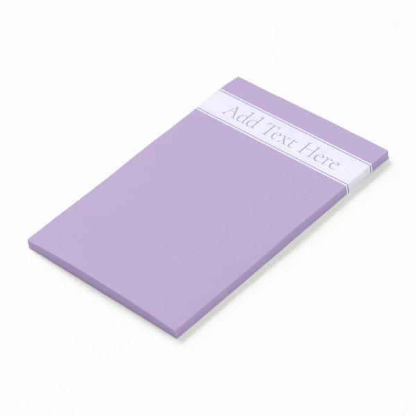 Customizable Elegant Light Lavender Purple Post-it Notes