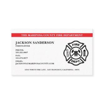 Customizable Firefighter Fire Department Logo