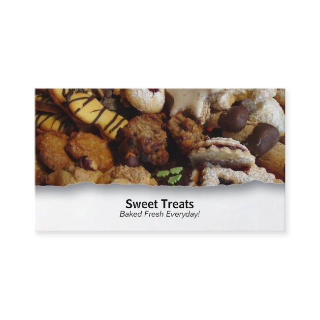 Customizable Food Cookies Closeup