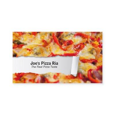 Customizable Food Pizza Closeup