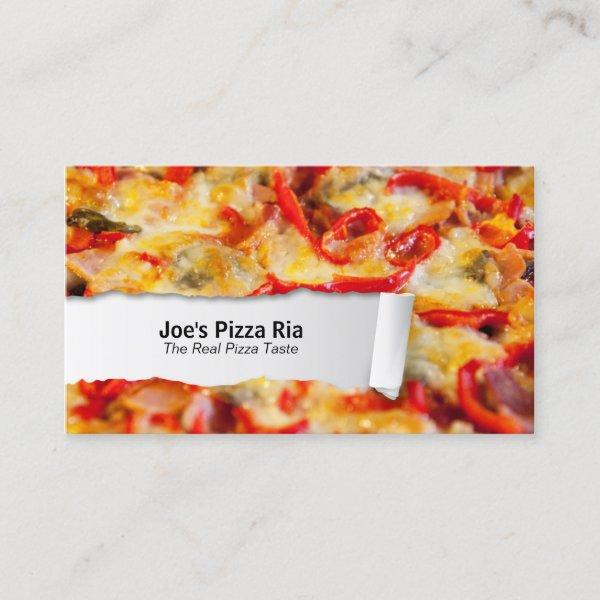 Customizable Food Pizza Closeup