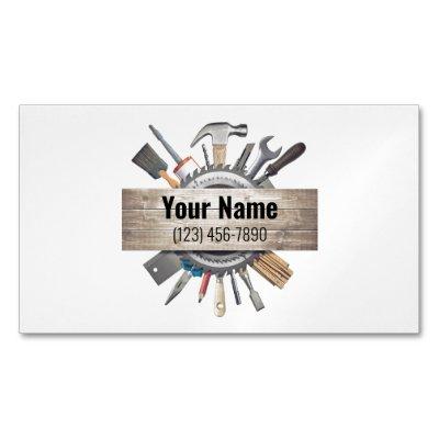 Customizable handyman contractor tools v1  magnet