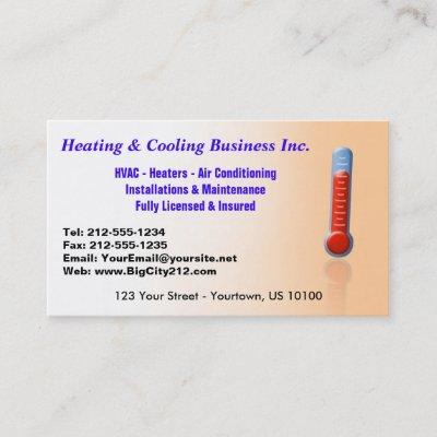 CUSTOMIZABLE Heating & Cooling Thermo