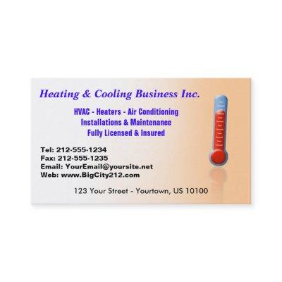 CUSTOMIZABLE Heating & Cooling Thermo