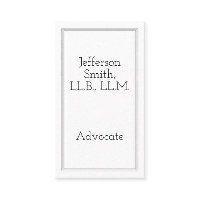 Customizable & Simple Advocate