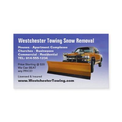 CUSTOMIZABLE Snow Plowing