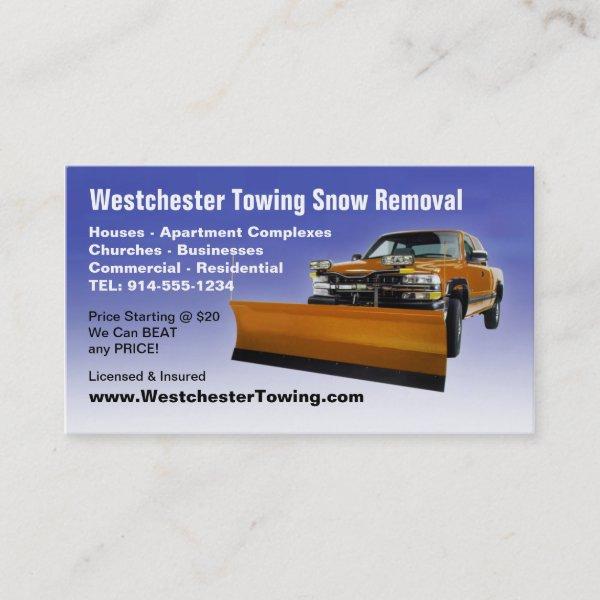 CUSTOMIZABLE Snow Plowing