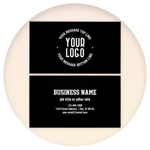 Customizable Text & Your Uploaded Logo or Image