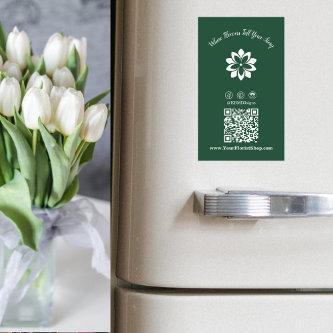 Customizable Where Flowers Tell Your Story  Magnet