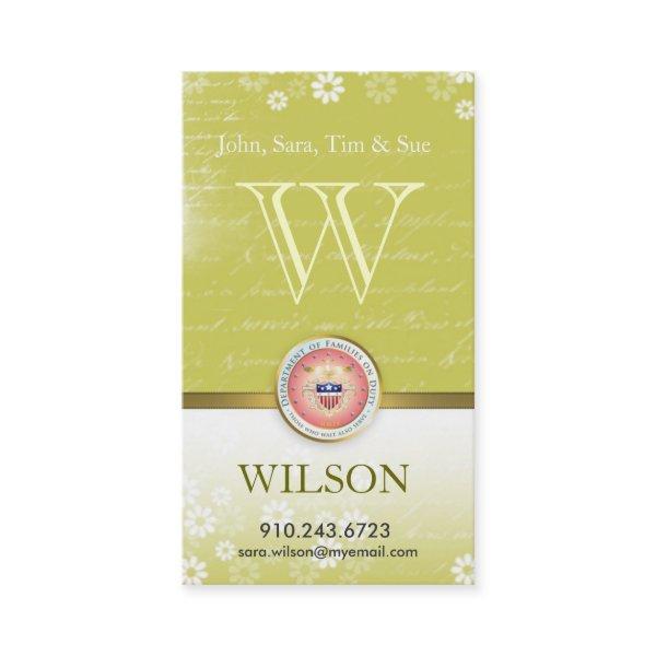 Customize Military Mommy Card