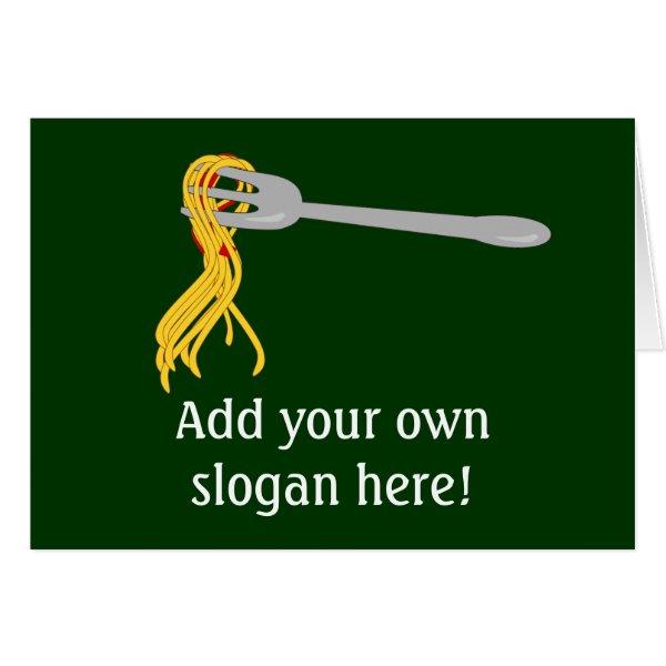 Customize this Spaghetti Pasta graphic