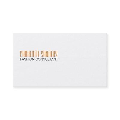 Cut Typeface (orange)