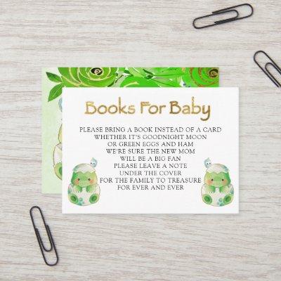 Cute Alligator Green Gold Florals Books For Baby