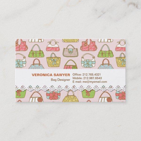 Cute and Colorful Bags Illustration Pattern