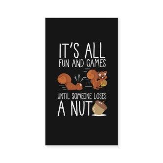 Cute Animal Funny Rodent Nut Lover Squirrel